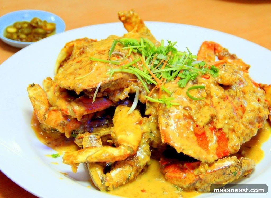 Crab dish with sauce