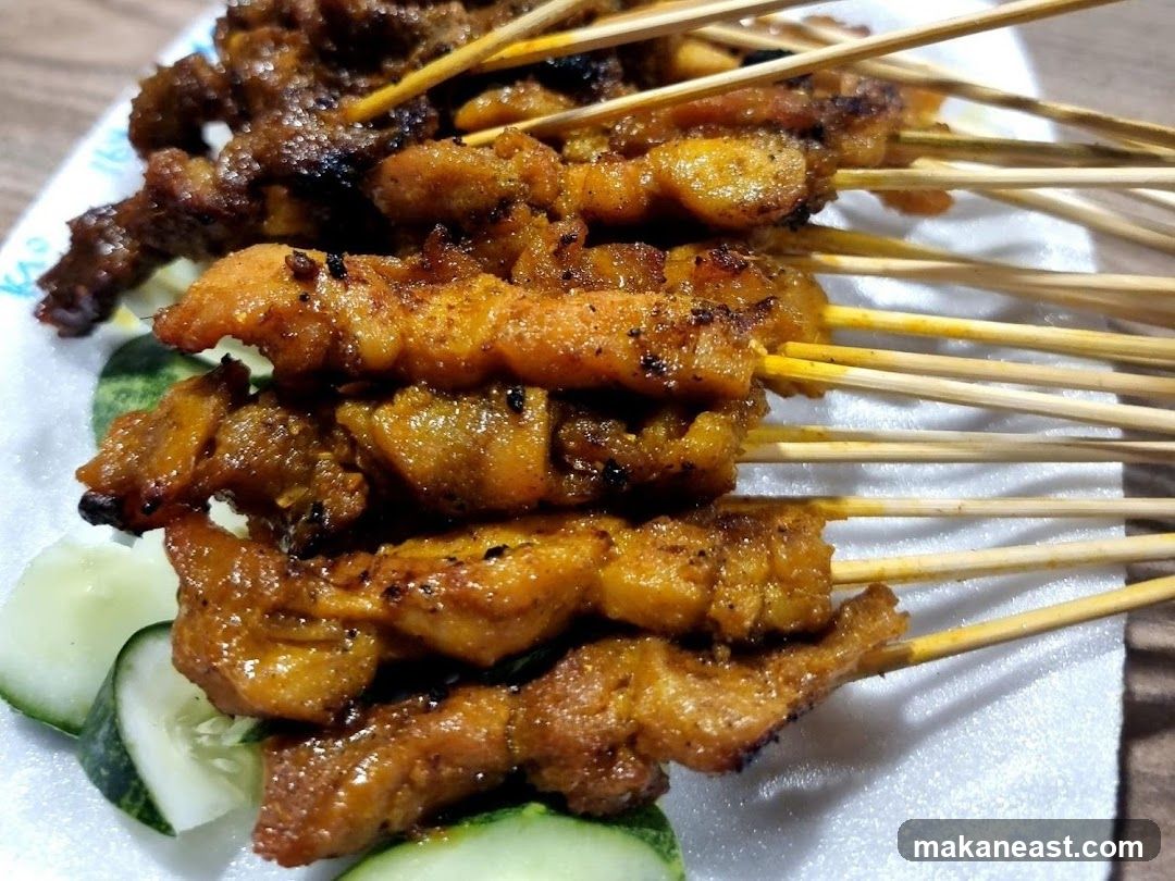 Chicken Satay Skewers