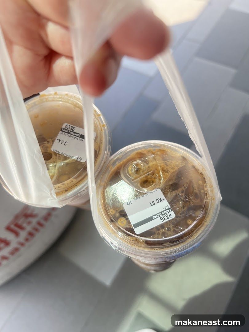 Iced Drinks