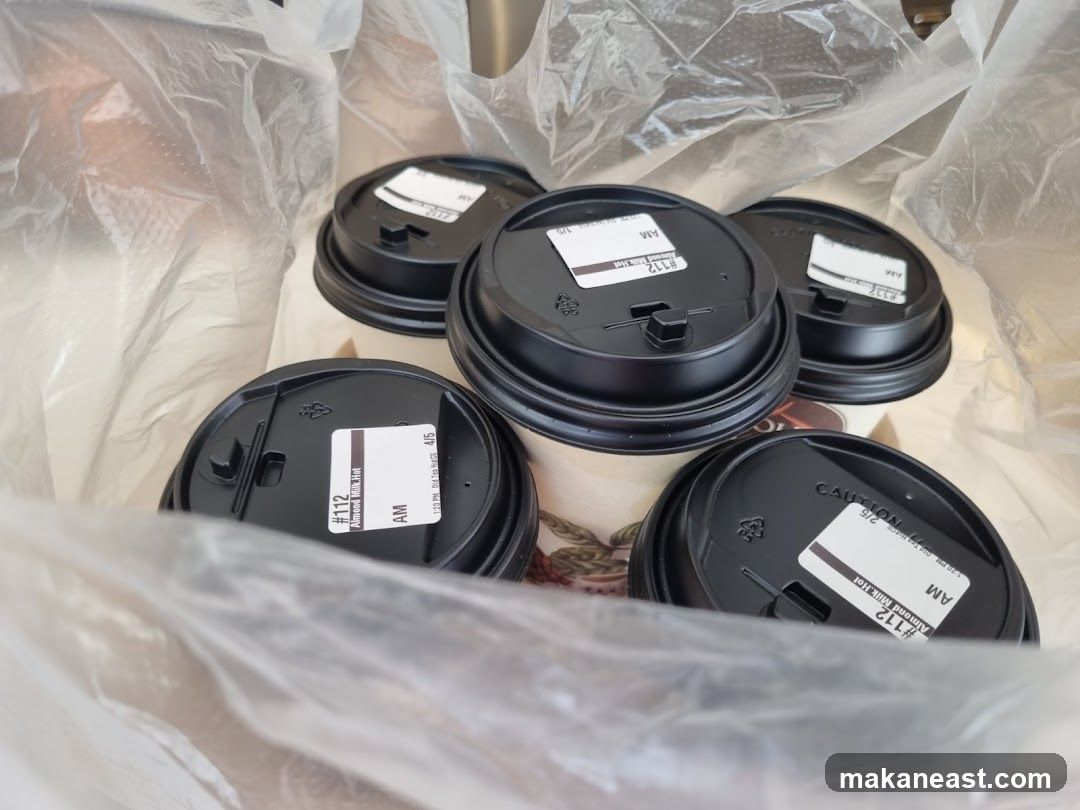 To-go coffee cups