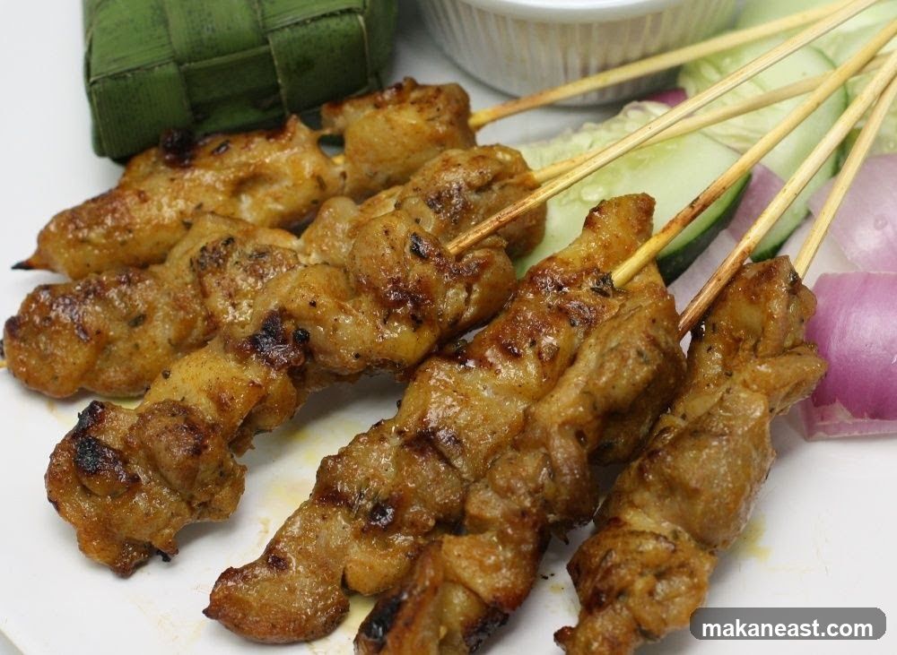 Chicken Satay Skewers
