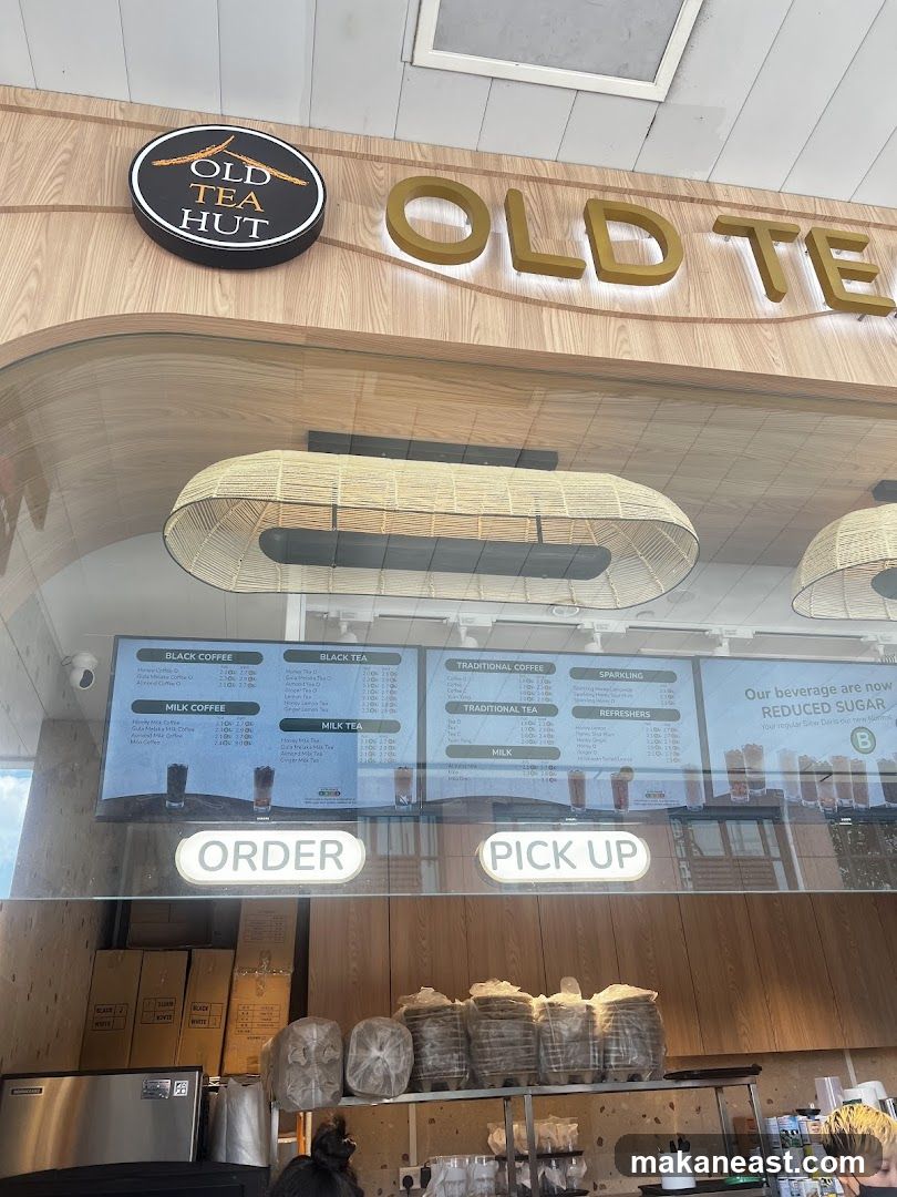 Old Tea Hut Menu