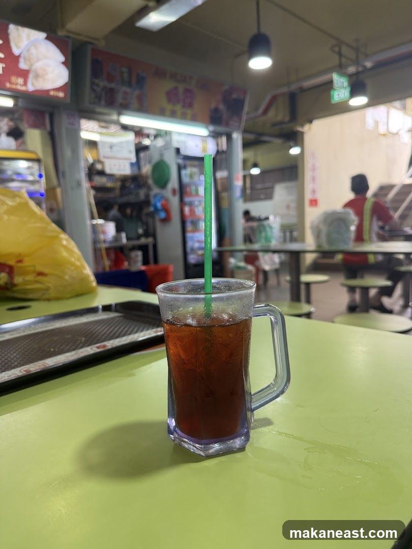 Iced Tea at a Food Stall