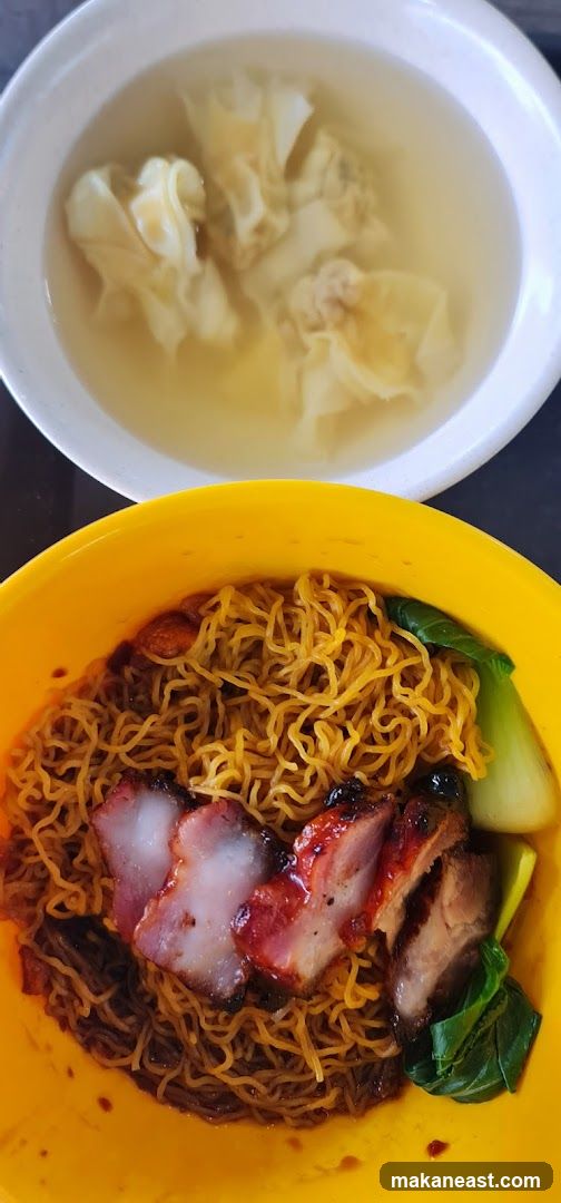 Noodles with Char Siu and Wontons