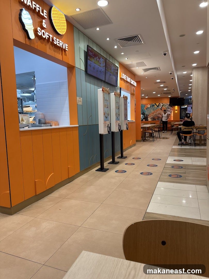 Fast Food Restaurant Interior