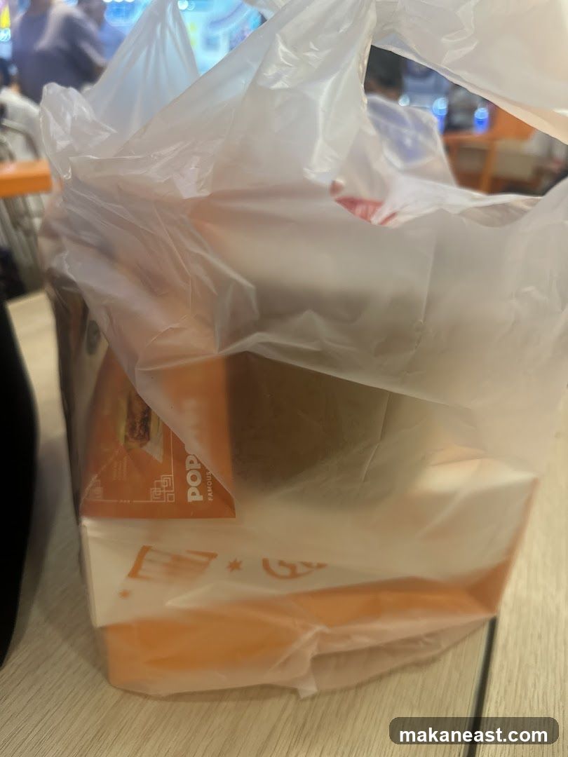 Takeout Bag with Food Containers