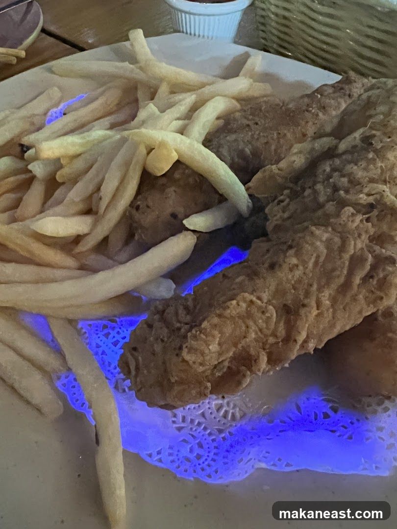 Fried Chicken and Fries