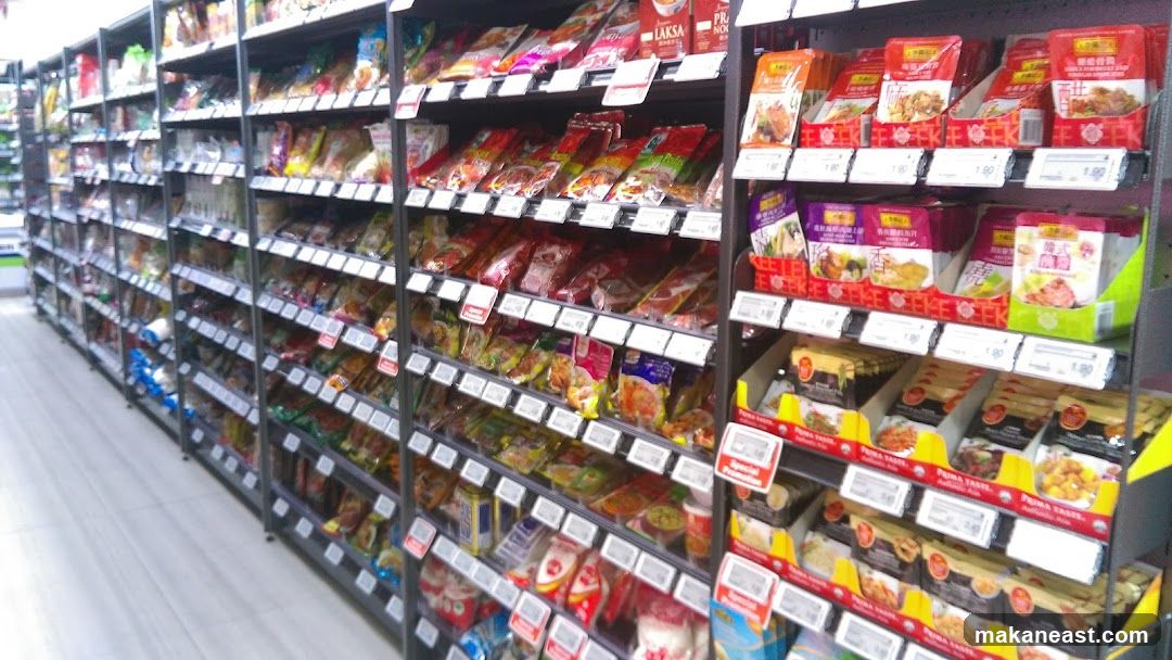 Aisle of Packaged Foods
