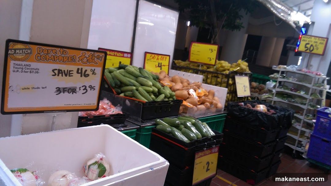 Produce Display with Promotions