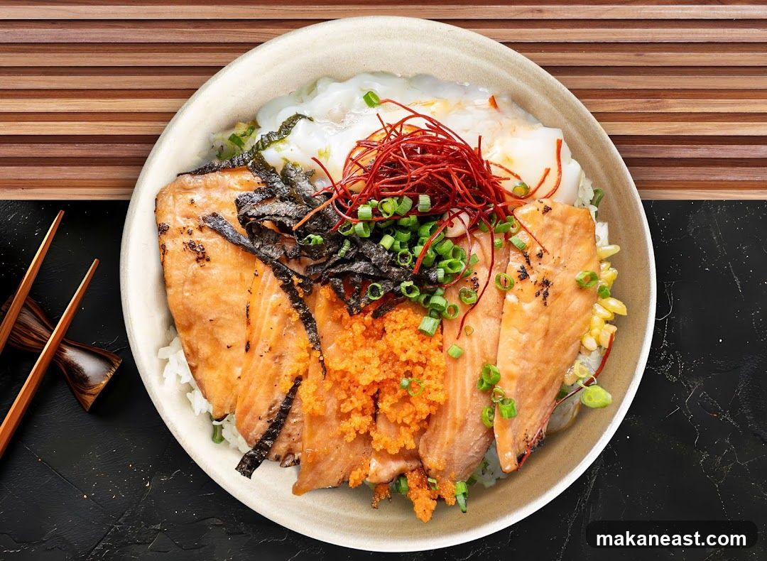 Salmon Donburi