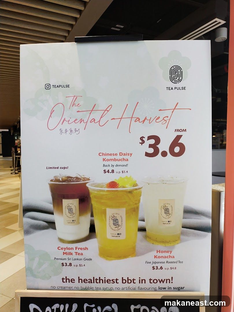 The Oriental Harvest Menu