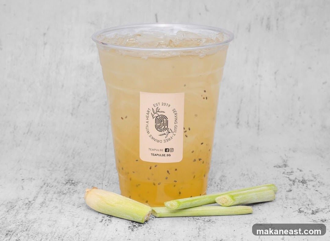 Lemongrass and Chia Seed Drink