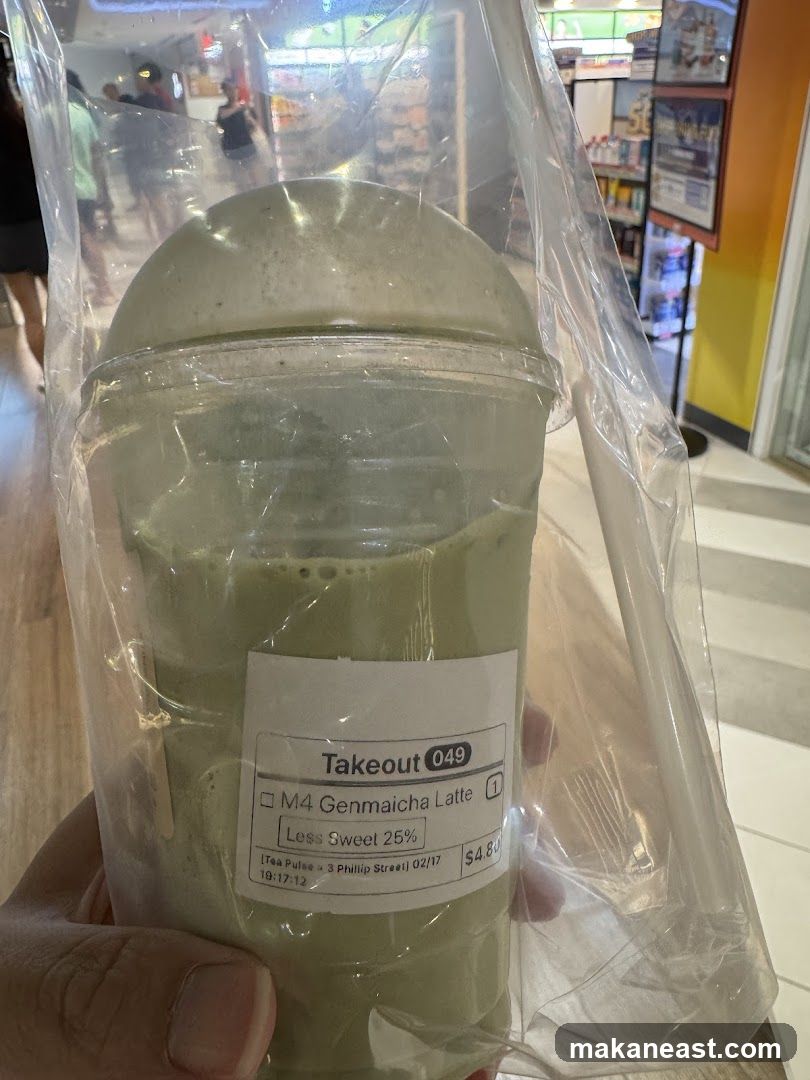 Genmaicha Latte Takeout