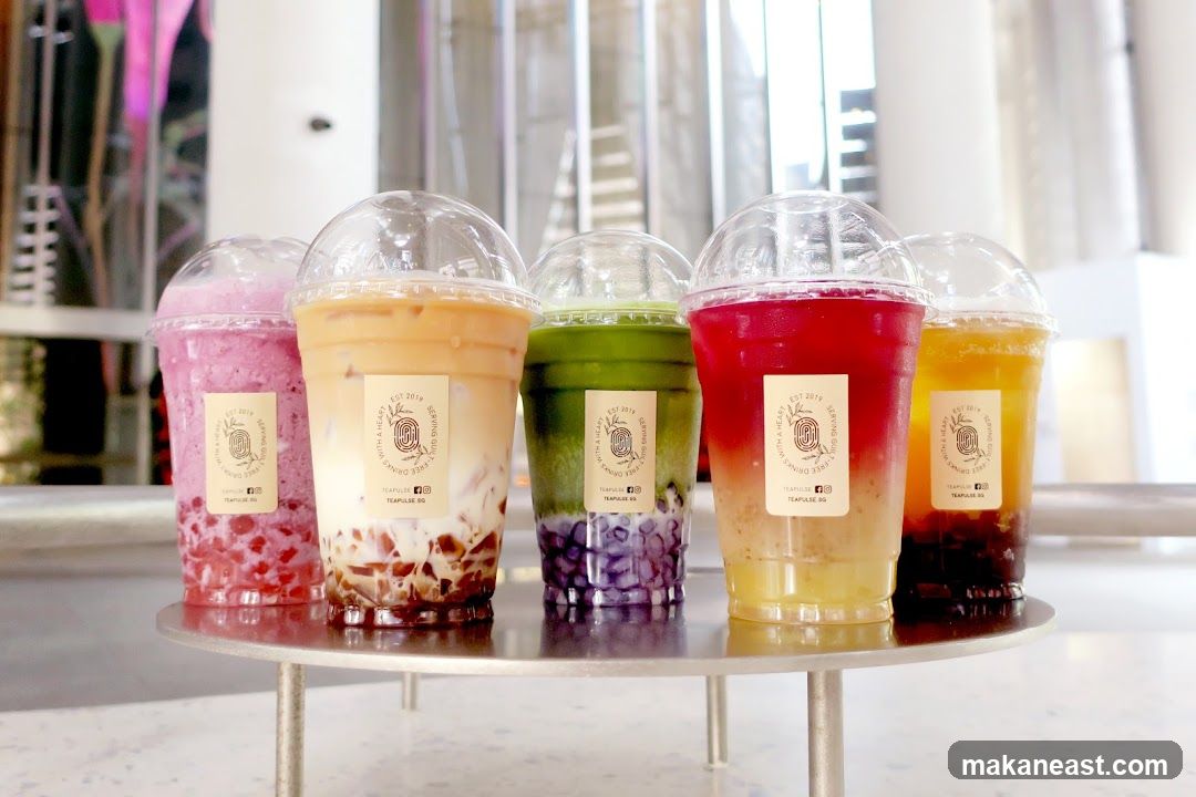 Assortment of Bubble Teas