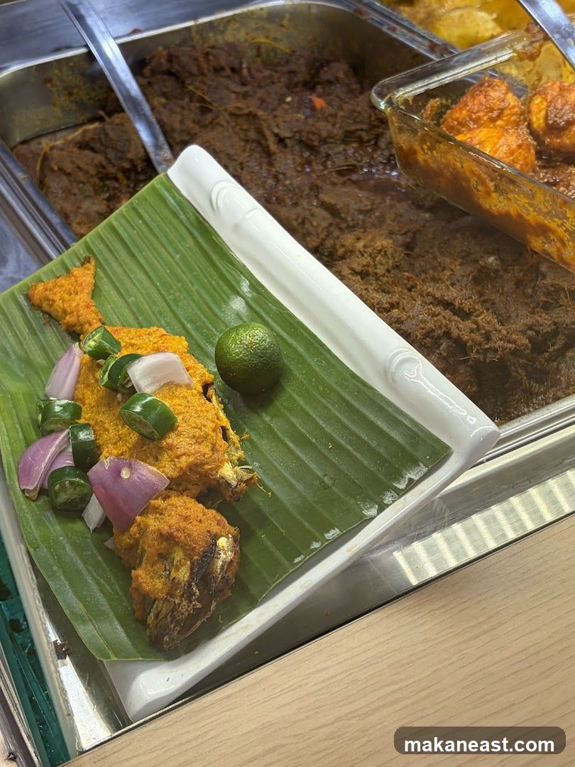 Fish dish with side dishes