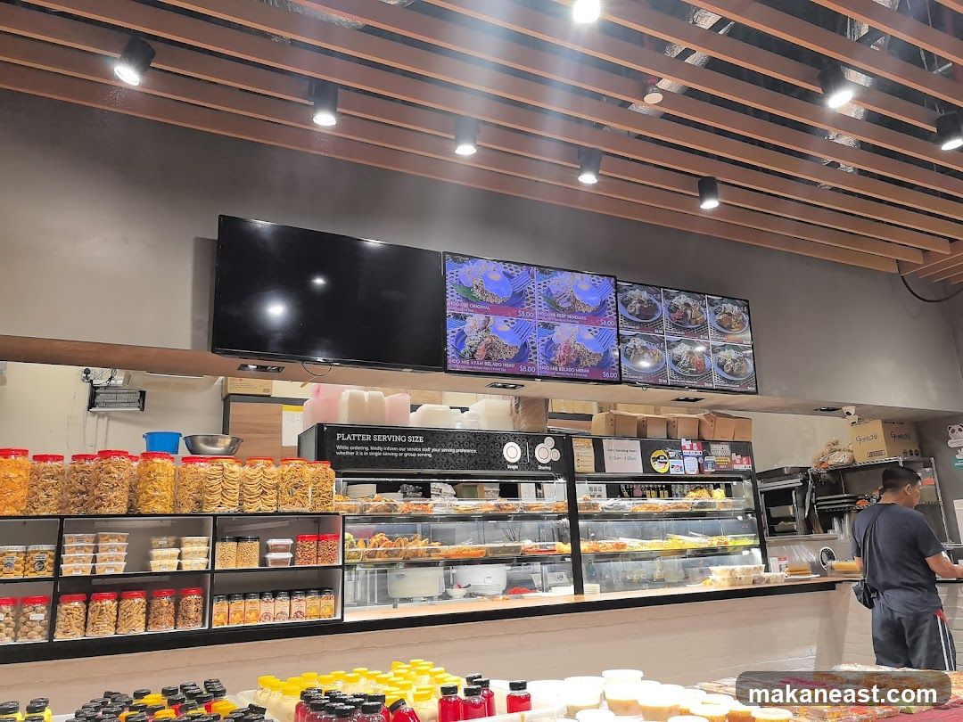 Food Display and Menu Screens