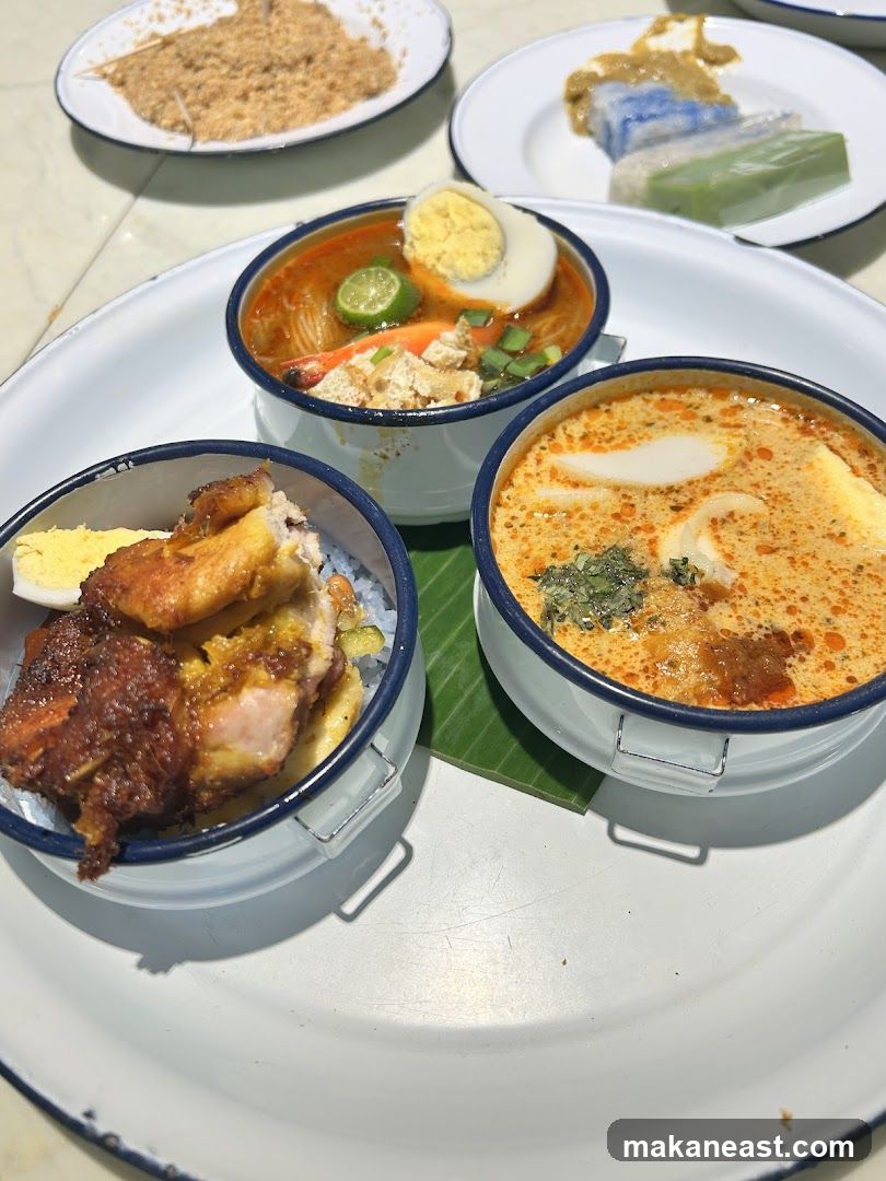 Assortment of Malaysian Dishes