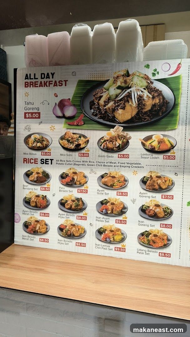 All Day Breakfast and Rice Sets