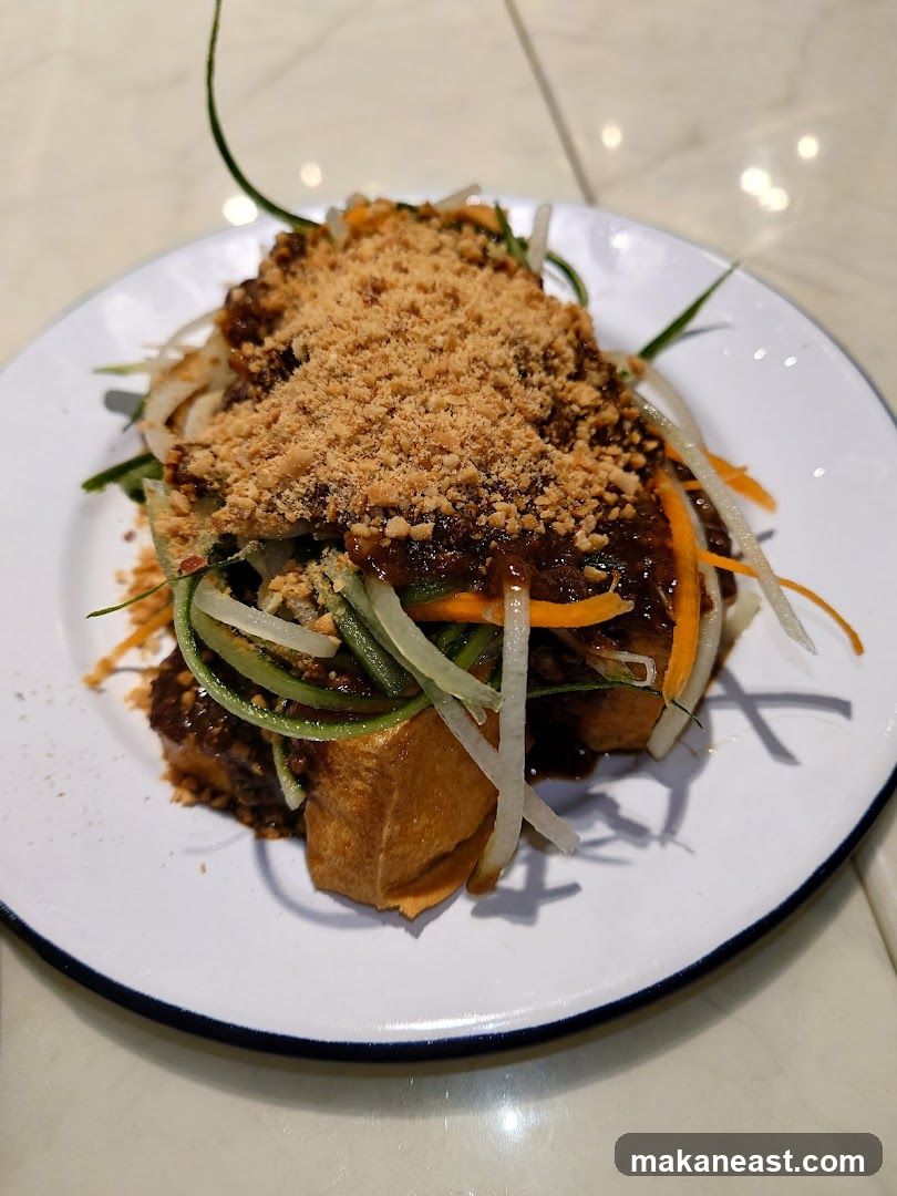 Fried Tofu Salad
