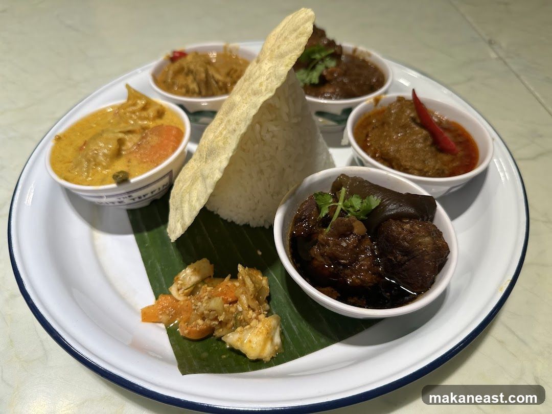 Assorted Curries with Rice