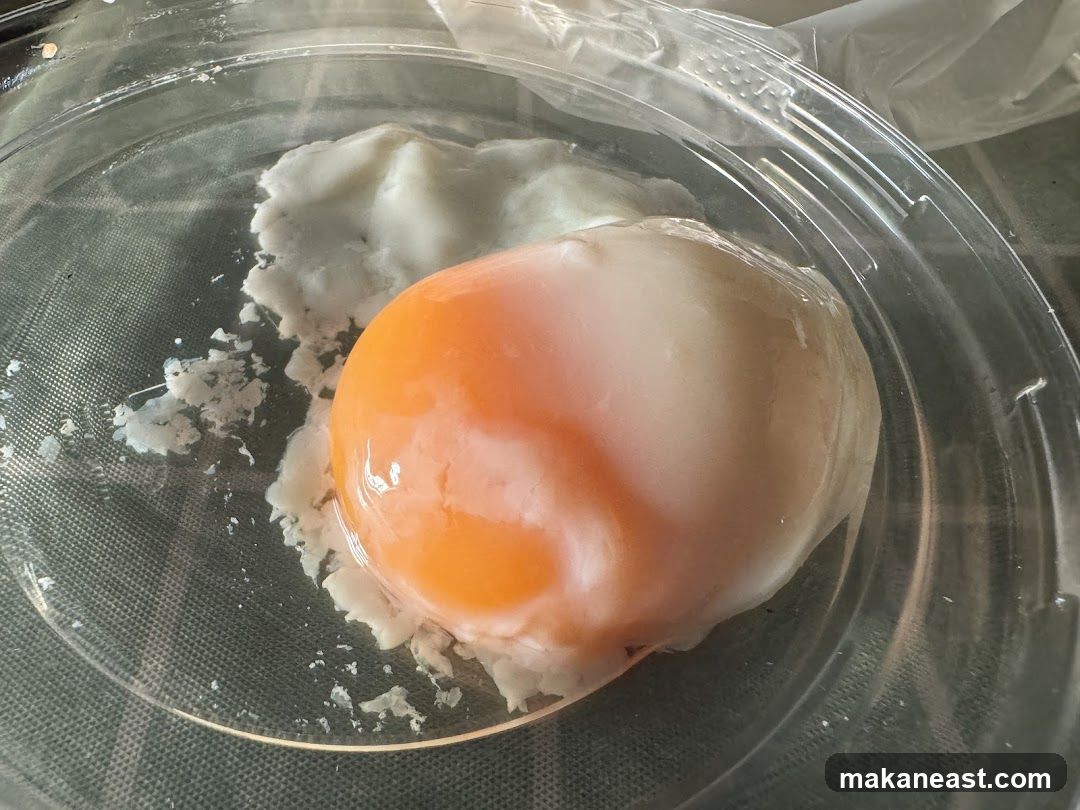 Poached Egg in Container