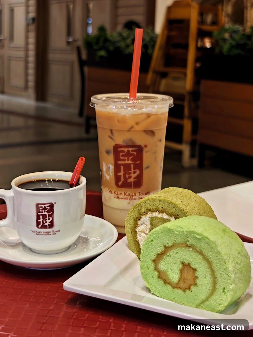 Coffee and Swiss Rolls
