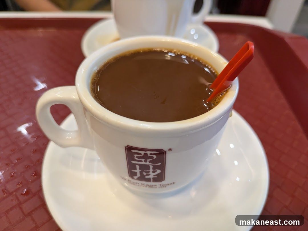 Coffee cup with logo