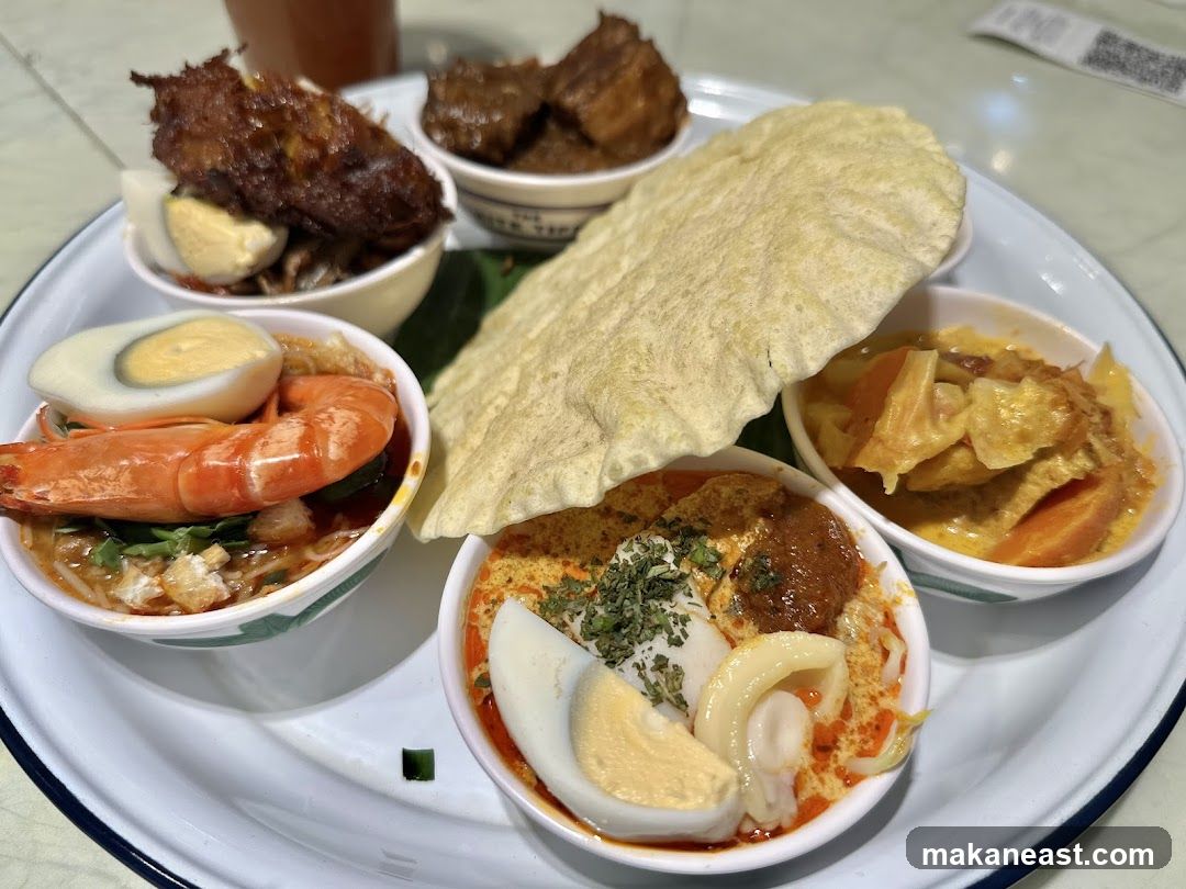 Assorted Malaysian Dishes