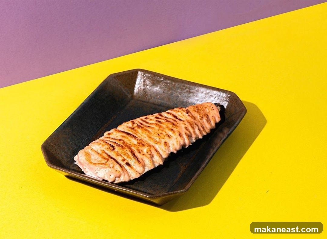 Grilled Salmon Nigiri