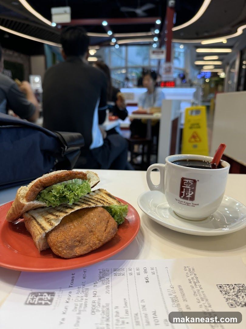 Ya Kun Kaya Toast Meal