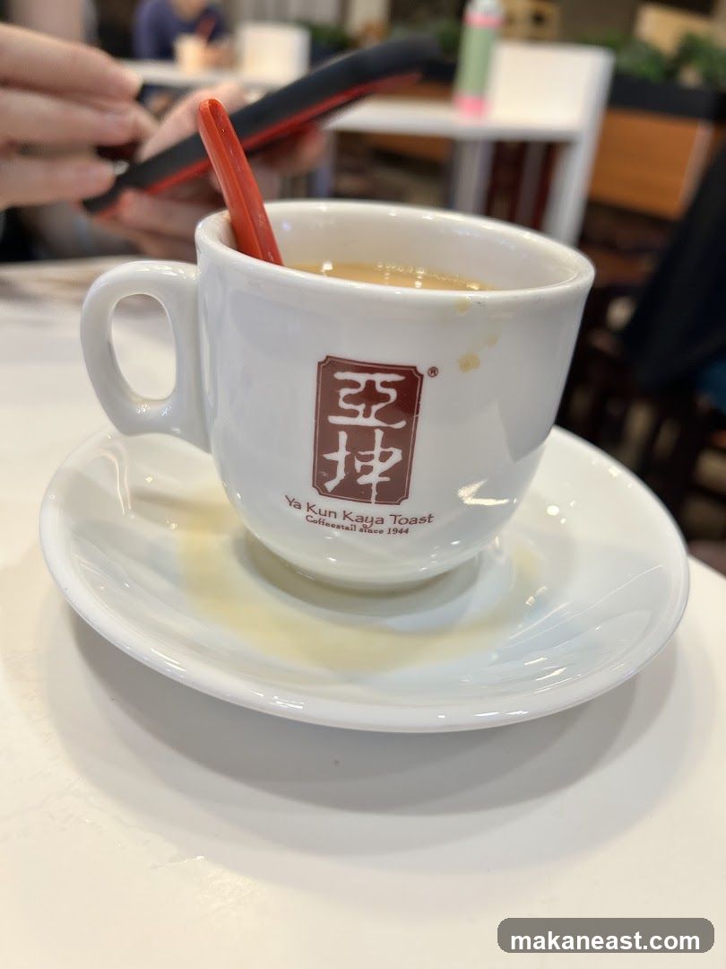 Coffee cup with logo