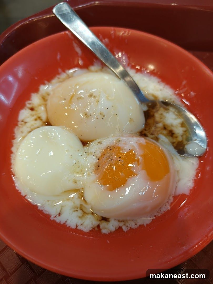 Soft-boiled eggs