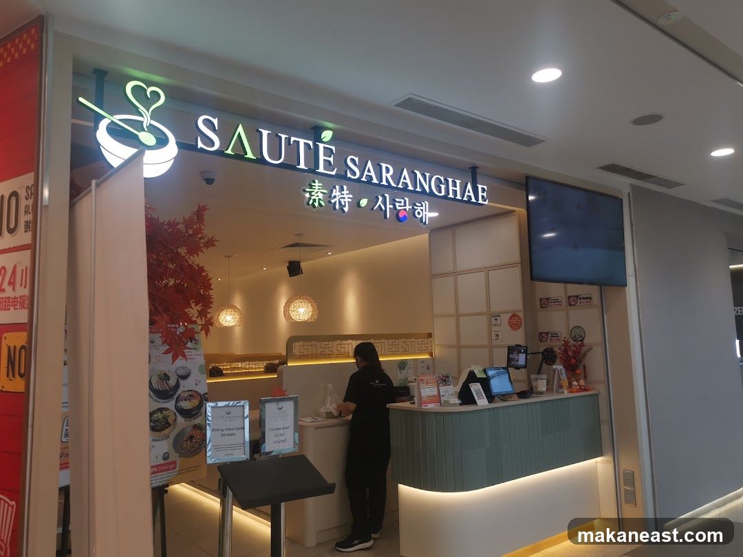 Saute Saranghae | Tampines One | Tampines | Vegetarian Vegan Halal | Korean Cuisines