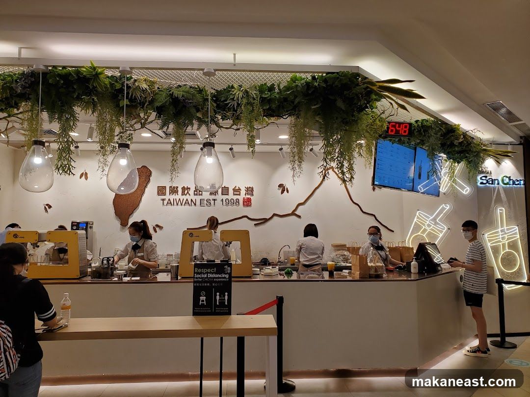 Bubble Tea Shop Counter