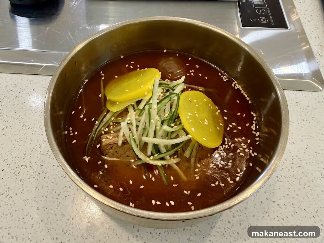 Cold Noodle Dish