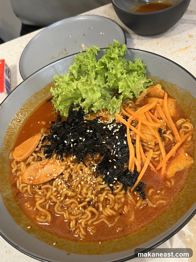 Spicy Noodle Soup