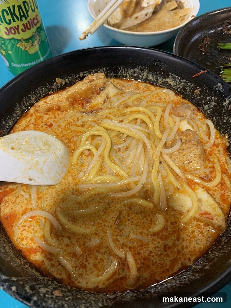 Laksa with Drink
