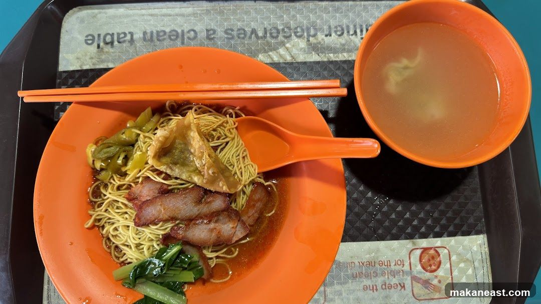 Noodles with Char Siu and Wonton Soup