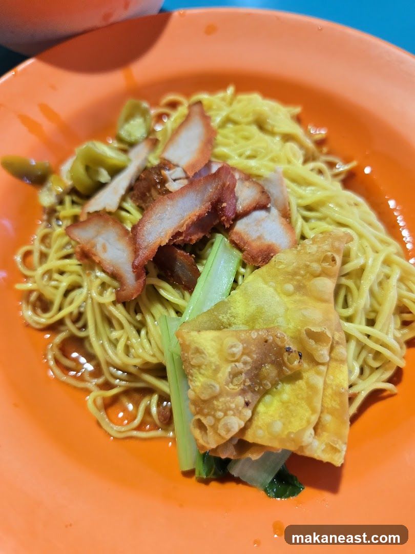 Noodles with Char Siu and Wontons
