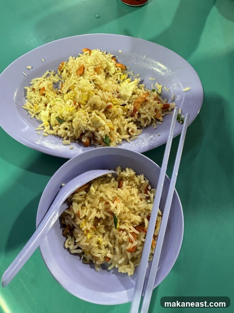 Fried Rice with Shrimp and Egg