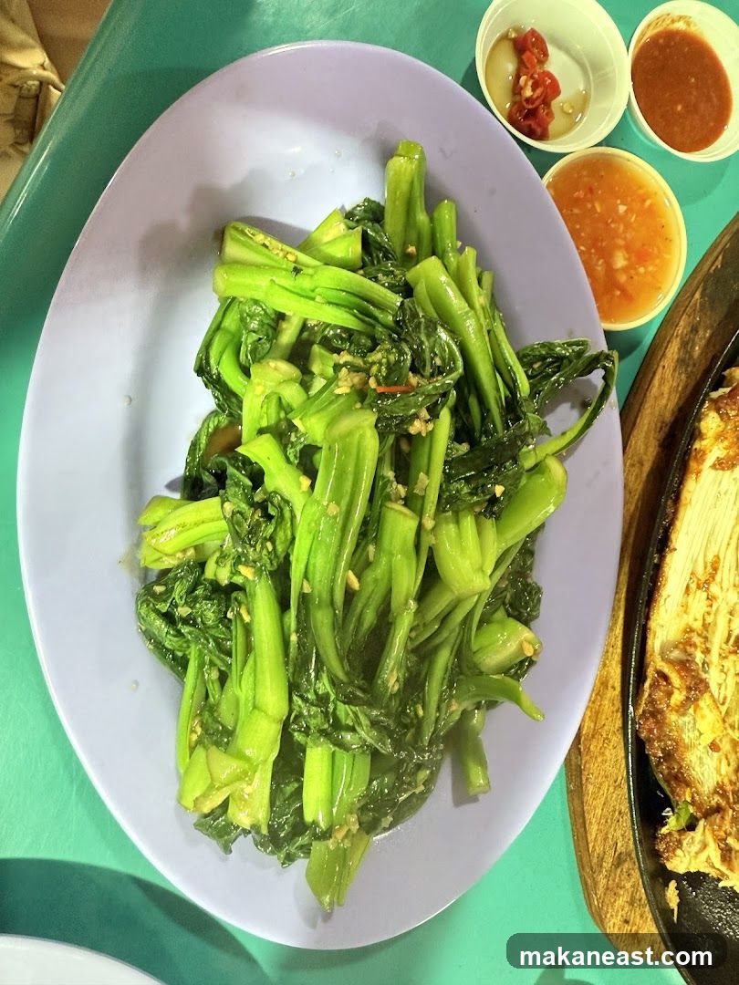 Stir-fried Greens with Garlic