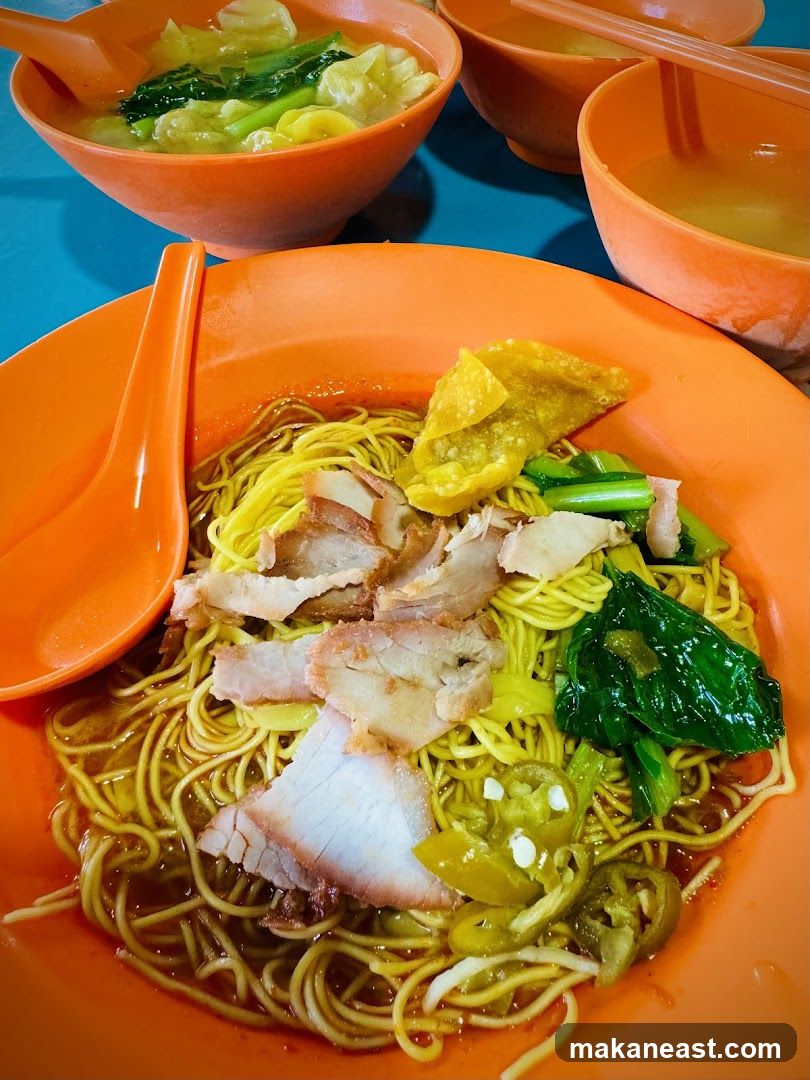 Noodles with Char Siu and Wontons