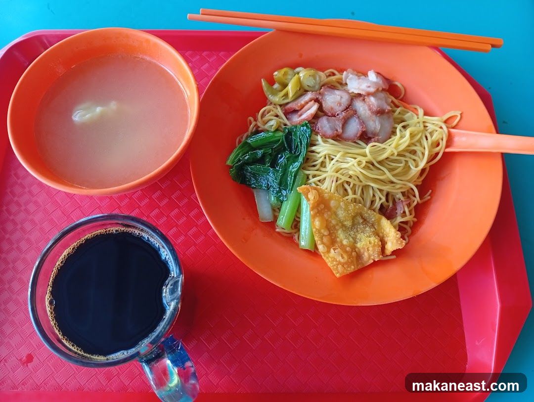 Noodles with Char Siu and Wonton Soup