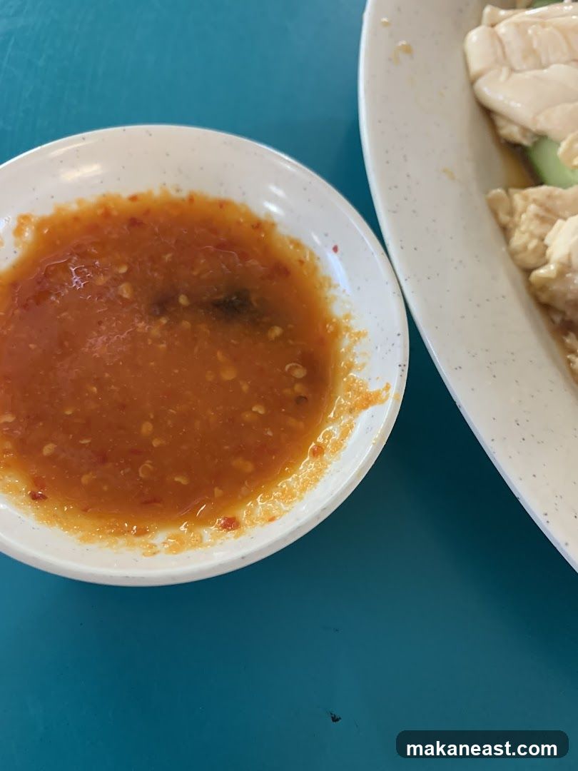 Chili Sauce and Chicken Dish