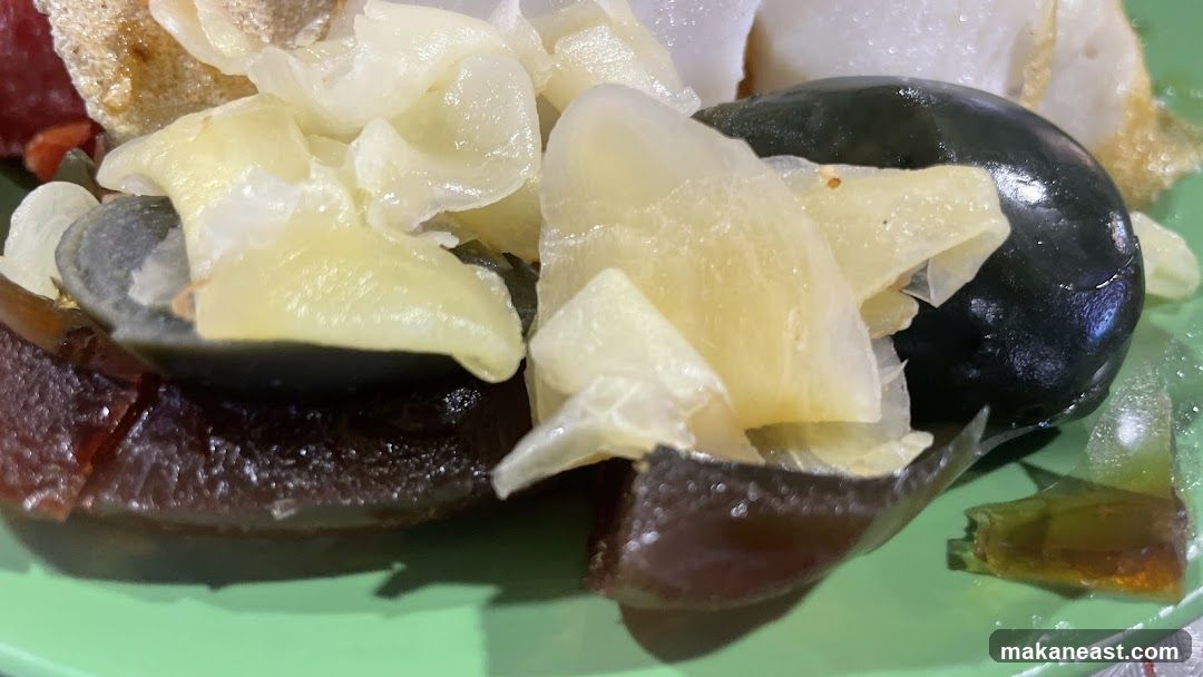 Century Eggs with Pickled Ginger