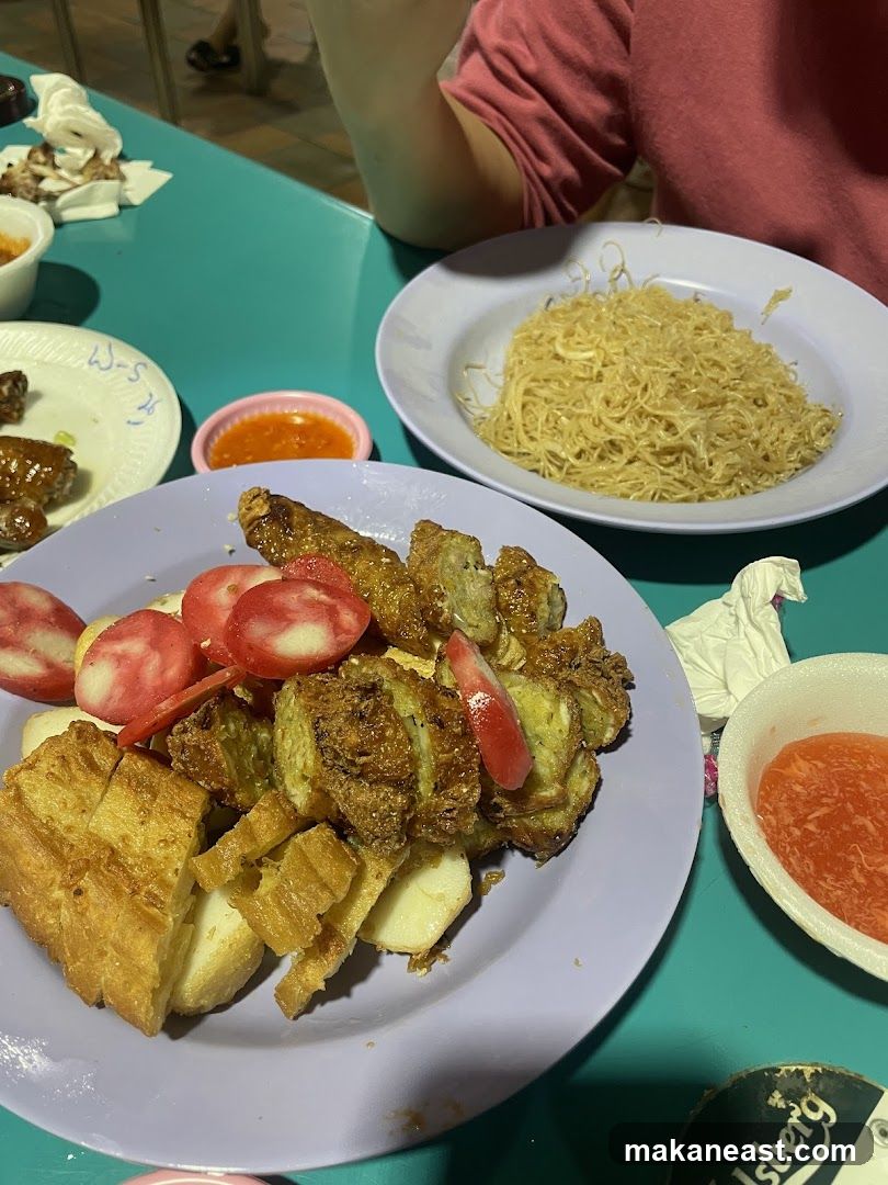 Fried Snacks and Noodles