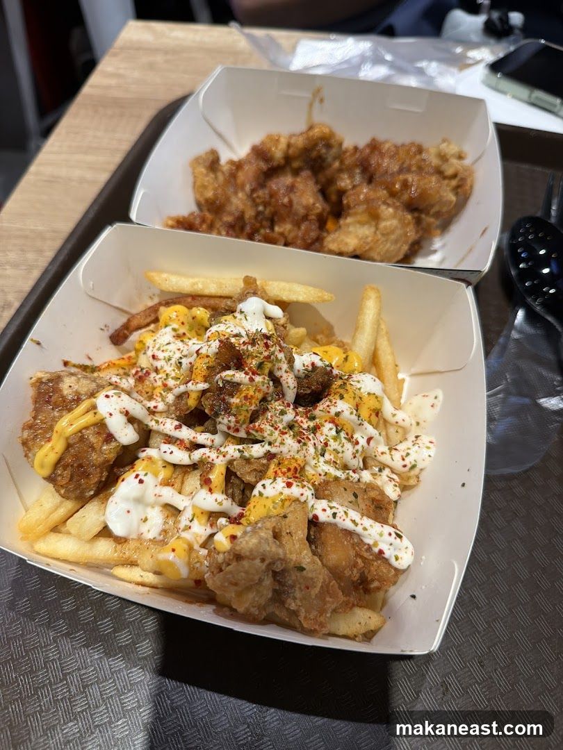 Fried Chicken and Fries