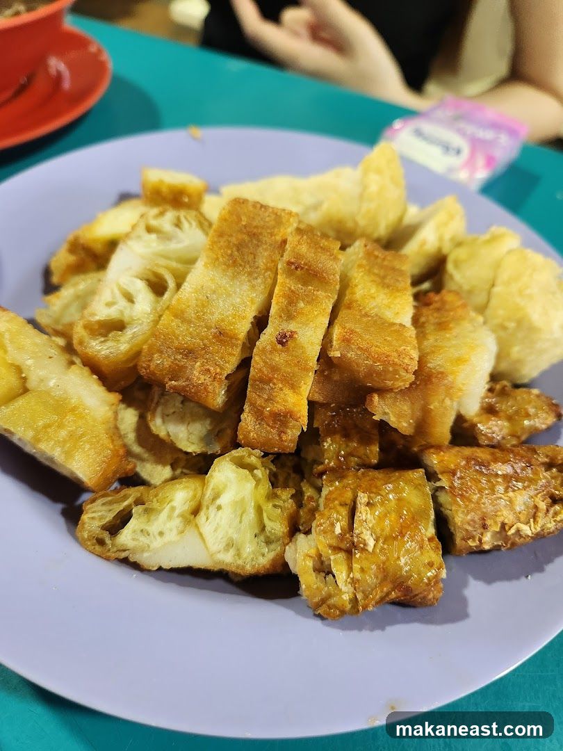 Fried Dough and Tofu Skin