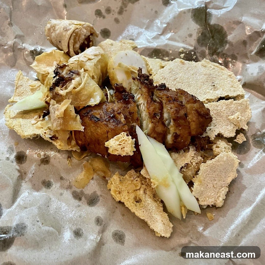 Fried Chicken and Crackers