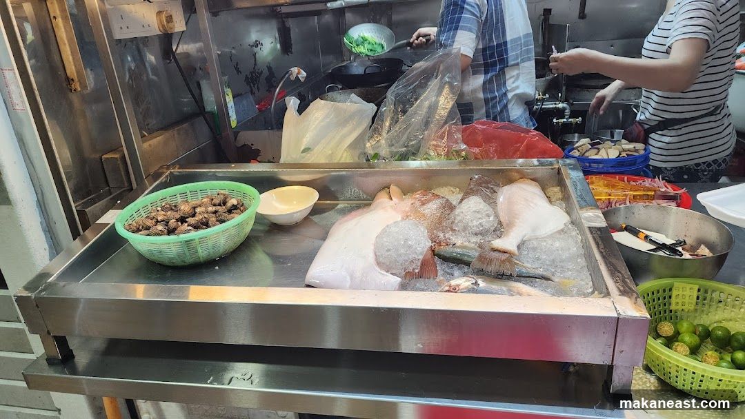 Seafood Display and Cooking